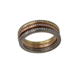01_IHRSCHMUCK_Artikel_126_LT_GO270223-001/20_750er Weißgold/Gelbgold/Rosegold Tri-color Memoryring Set