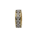 Wunderschöner Wempe Drehring/Memoryring in Weiß- und Gelbgold mit Brillanten