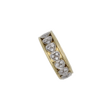 Wunderschöner Wempe Drehring/Memoryring in Weiß- und Gelbgold mit Brillanten